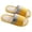 Yellow, variant on Women's Indoor Non Slip Slippers with Grips Linen Sliding Shorts, Elegant Roman Style Sandals, Classic and Lightweight, Perfect for Home, Office, and Outdoor Comfort Yellow 38-39