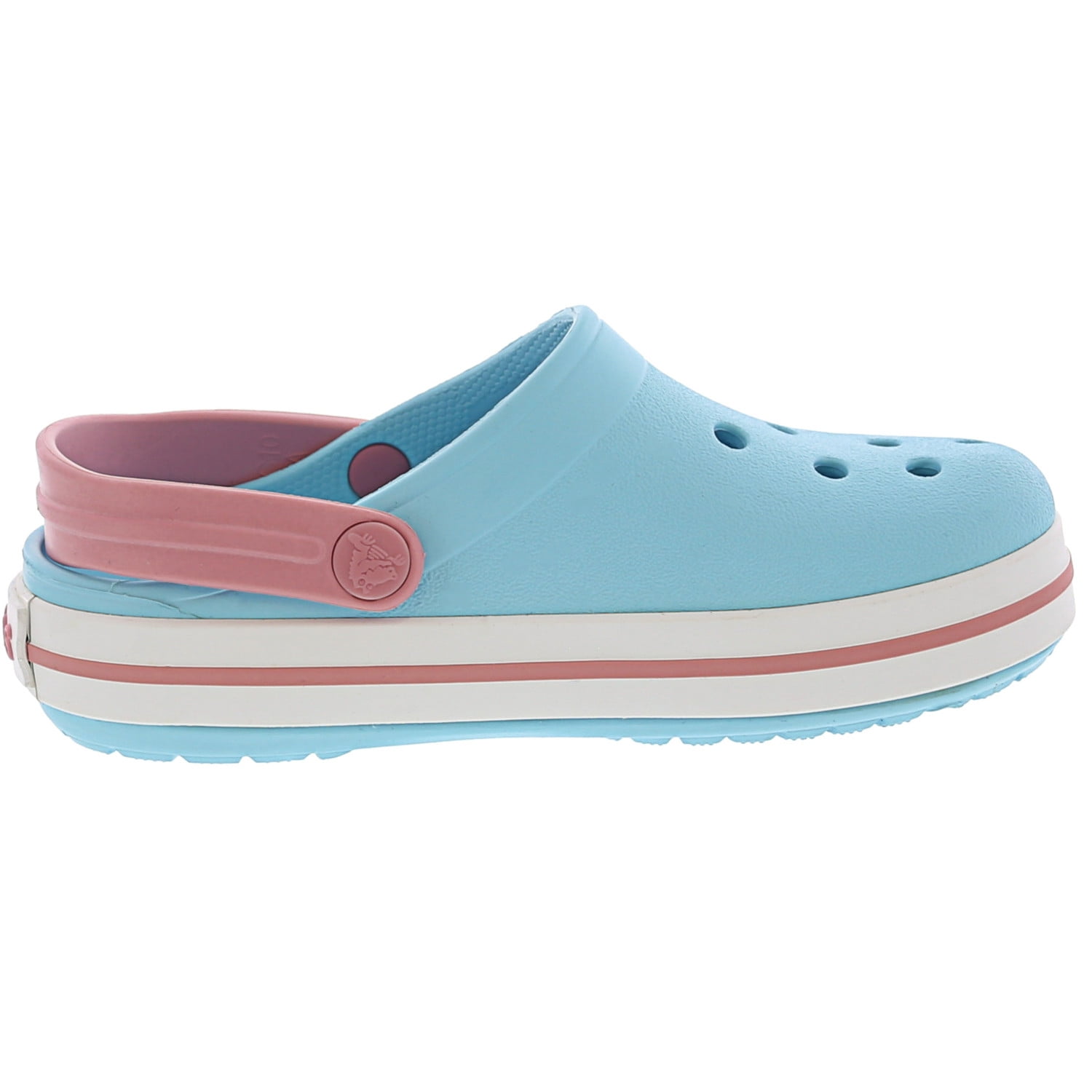 Crocs Crocband Clog Ice Blue White Clogs 10M Walmart