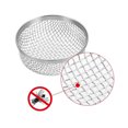 thumbnail image 3 of Rv Cubierta De Red Antiplagas Antiinsectos Rejilla De Ventilación De Acero Inoxidable Pantallas Plagas Coche Autocaravana Caravana Remolque Accesorios De Viaje 2 Uds Serendint VI007283-00, 3 of 5