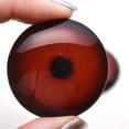thumbnail image 3 of Dark Red Loon Bird Glass Eyes, 3 of 6