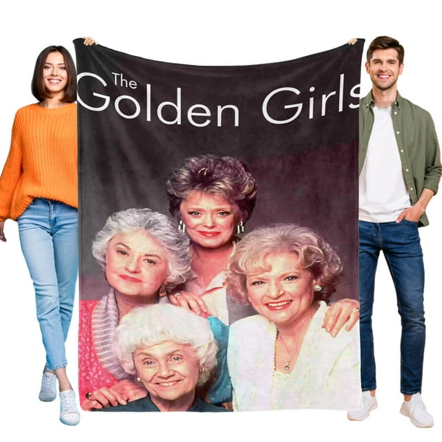 Las Chicas de Oro anti-pilling, suave, ligera, esponjosa y acogedora de lujo para hogar y cocina – Perfecta para niños y adultos,70X110cm