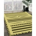 thumbnail image 3 of Ahgly Company Tapis d'Intérieur Lavable en Machine Carré Transitionnel Chêne Brun, 6 Pieds Carré, 3 of 7