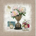 thumbnail image 2 of Barrett, Chad 12x12 White Modern Wood Framed Museum Art Print Titled - Vintage Estate Florals 2, 2 of 4