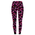 thumbnail image 4 of Tosmy Leggings For Women Women's Valentine's Day Casual Print Love Yoga Pants Leggings Yoga Pants For Women, 4 of 4
