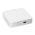 thumbnail image 1 of Tuya ZigBee Gateway Hub, un Concentrateur Intelligent ZigBee, Pont Maison Intelligente Wi-Fi, Télécommande Sans Fil, Liaison Multi-Appareils pour jusqu'à 60 Appareils Intelligents, compatible avec Alexa et l'Assistant Google, 1 of 8