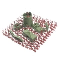 thumbnail image 4 of 310pcs / Lot Army Combat Toys Soldier Model Figura De Acción Con Escena De Avión, 4 of 9