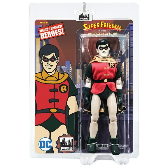 Super Friends Retro Action Figures Series 5: Universe of Evil Edition Robin