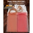 thumbnail image 5 of Lumiparty Heated Blanket King Size 90"x100", with Dual Control, Waffle Electric Throw Blanket with ETL Certified, 4 Heating Levels & 10 Hours Auto Off & Machine Washable, Gray, 5 of 8