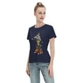 thumbnail image 4 of T-Shirt Basique à Manches Courtes pour Femmes Naruto Naruto Sasuke, 4 of 6