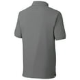 thumbnail image 3 of Men's Cutter & Buck  Gray ETSU Buccaneers Advantage Tri-Blend DryTec Pique Polo, 3 of 3