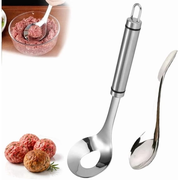 2026 Upgrade Stainless Steel Meatball Maker, Meatball Maker Spoon