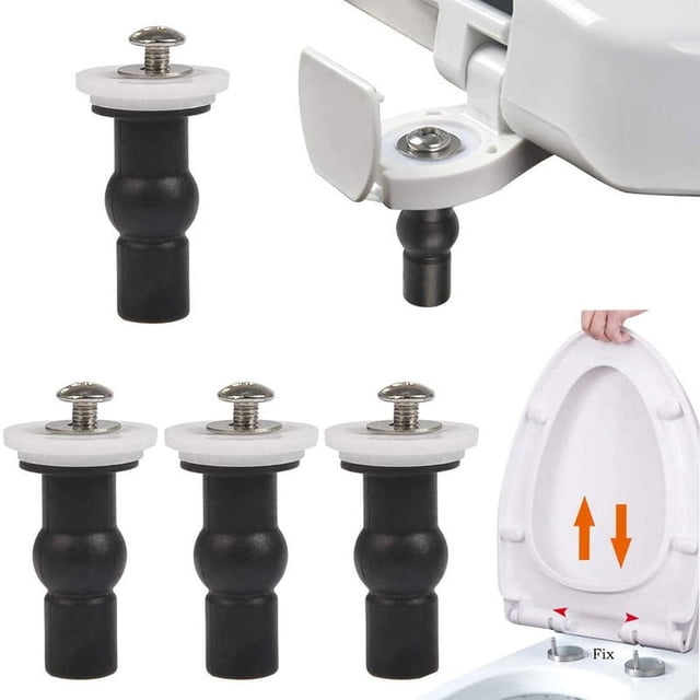 28 Tornillo de expansión de plástico para tapa superior de inodoro Tornillo de expansión Perno Accesorios para tapa de inodoro