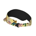 thumbnail image 2 of Balery Beautiful Bright Birds And Flowers Sport Wear Athletic Visor Sun Sports Visor Hat Visor Adjustable Cap for Women and Men (One Size), 2 of 8
