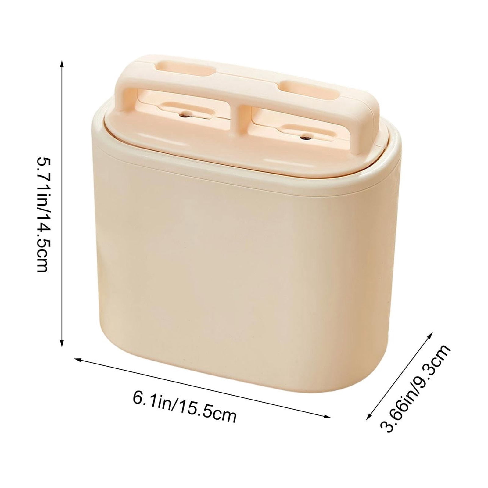 weibbin Ice Ball Maker With Lid Leakproof Flexible Freezer Mold Slow Melting Round Ice Ball For Whiskey Cocktails 6.1x5.7x3.66in