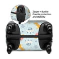 thumbnail image 4 of Lsque Space With Dino Astronauts Printed Luggage Cover, Travel Luggage Protector,Scratch and Dirt Resistant, Fits 18-32 Inch Luggage - X-Large, 4 of 9