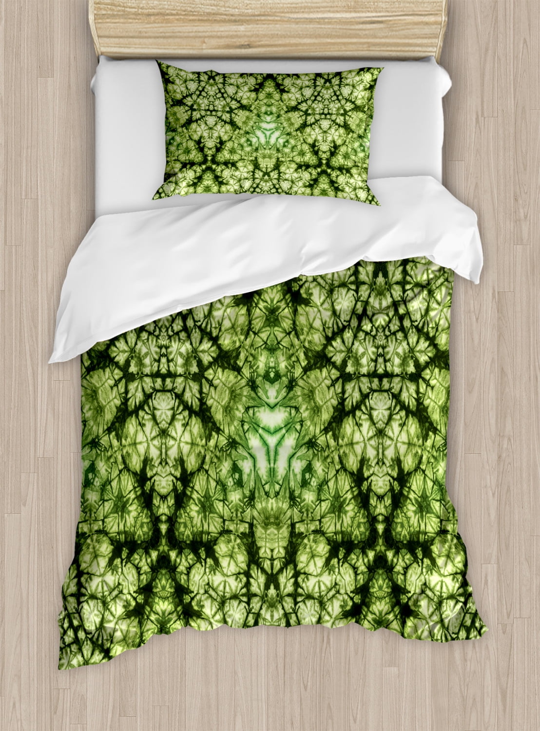 Nature Duvet Cover Set, Free Abstract Nature Inspired Mind Bind Folded