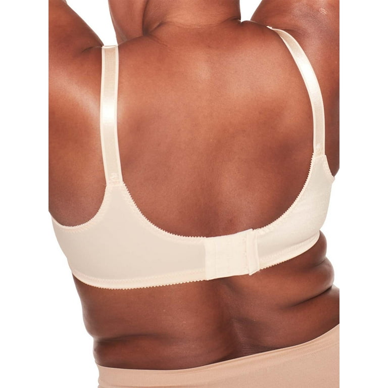 Bali Wire-Free Bra Womens Double Support Full Coverage Wicking Smooth 3820  