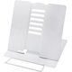 thumbnail image 1 of QPENWEI Blanc Support de Lecture Métal, Support de Livre de Cuisine Réglable, Pliable Porte-Livre, 1 of 4