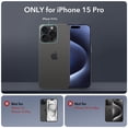 thumbnail image 2 of Funda ESR para iPhone 15 Pro con soporte, MagSafe, transparente, azul oscuro, 2 of 9