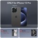 thumbnail image 2 of Funda ESR para iPhone 15 Pro con soporte, MagSafe, transparente, azul oscuro, 2 of 9