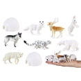 thumbnail image 4 of Figuras de simulación,figuras de juguete de animales polares,conjunto de figuras modelo,decoración de escritorio,coleccionista,simulación mini,criatura de plástico,,estatuas, 4 of 8