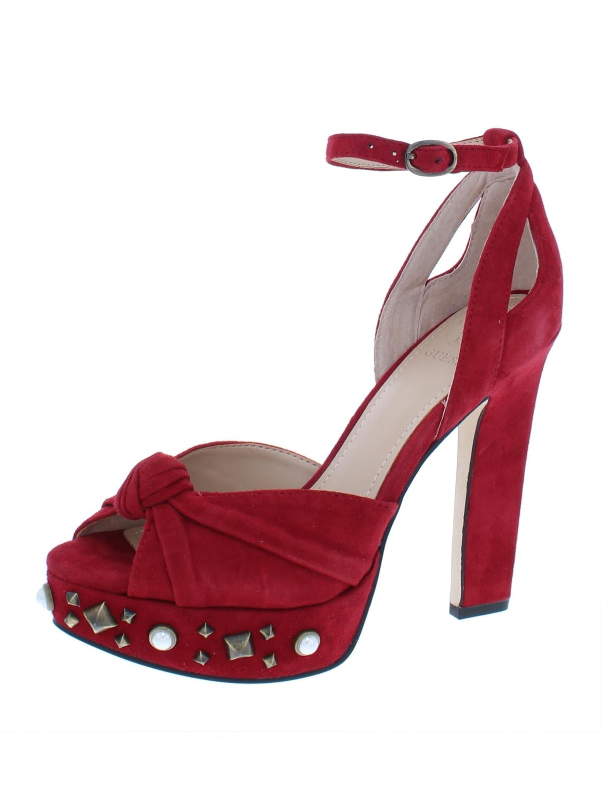 studded platform heels