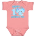 thumbnail image 3 of Inktastic Happy First Mothers Day with Elephant Boys or Girls Baby Bodysuit, 3 of 5