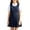 Navy, variant on Coerni Girls Pleated School Uniform Dress Knee Length A-Line Tank Dress Preppy Style Toddler & Teen Sleeveless Jumper Dress 3-18 Years