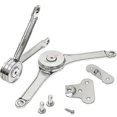 thumbnail image 2 of 2pcs Heavy Duty Lid Support Hinges Soft Close Fold Lid Stay Hinge Keep Lid Hinge Open for Cabinet, 2 of 3
