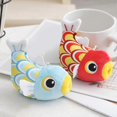 thumbnail image 5 of 12cm Fish Plush Pendant Cute Expression Exquisite Backpack Pendant Cartoon Small Carp Keychain, 5 of 5