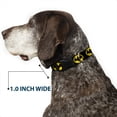 thumbnail image 6 of DC Comics Pet Collar, Dog Collar Plastic Buckle, Batman 1989 Logo Black Yellow, 11 to 16.5 Inches 1.0 Inch Wide, 6 of 8