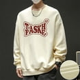 thumbnail image 4 of Men's American Urban Fashion Loose Letter Printing Sweatshirt, 4 of 10