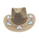 thumbnail image 1 of LLDYYDS - Juego de pendientes y botas de vaquera con diamantes de imitación y sombrero de vaquero, estilo occidental, de fieltro, estilo jazz, para mujer, 1 of 6