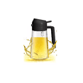 thumbnail image 1 of Botella Dispensador Aceite Spray Vinagre Cepillo BLANCO VERDE De Aceite NEGRO, 1 of 5