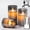 Grey-Rechargeable, variant on Goldprice Rechargeable Flameless Candle, LED Flickering Candles Tea Lights Pillar Candles Sets with Adjustable Brightness and Timing Remote, Battery Operated Acrylic USB Candles (D 3”×H 4”5”6”)