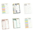 thumbnail image 6 of Weekly Meal Planner Notebook With Tearable Grocery Lists And Strong Spirals Binding For Organized Kitchen Refrigerator, 6 of 8