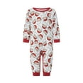 thumbnail image 2 of Fiomva Christmas Pajamas for Family, 2023 Xmas PJS Set Holiday Sleepwear Funny Santa printed Matching Family Jammies Pajamas, 2 of 10