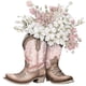 thumbnail image 1 of Pintura de diamante 5D DIY Taladro redondo completo Botas de vaquero occidental Decoración del hogar, 1 of 9