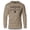 Khaki, variant on GYMISH Embrace Muscle Pain Lightweight Long Sleeve Hooded T-Shirt for Men – Athletic Workout Hoodie, Sport Grey, Small
