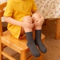 thumbnail image 5 of Aofany Toddler Socks Girls And Boys Solid Color Non-Slip Socks For 1-8T Comfortable Mid-calf Socks for Kids Boys Girls, 5 of 5