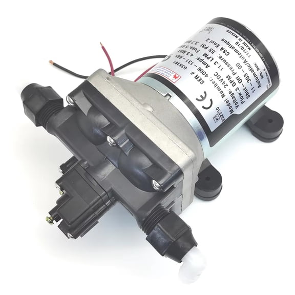 4008-101-A65 4008-101-E65 12V 3.0 GPM/LPM Car Toilet Water Pump Revolution with Strainer Fit for Camper/RV/Yacht