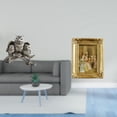 thumbnail image 2 of Escultura moderna de búho de resina con soporte para fotos, ideal para sala de estar, oficina, dormitorio, mesa, pared, armario, mesita de noche o est, 2 of 8