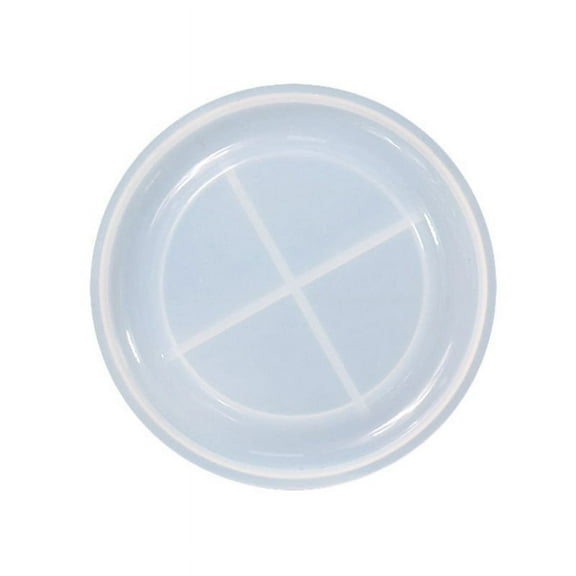 Milue Reusable Epoxy Resin Molds Silicone Round Coaster Molds for DIY Custom Coasters
