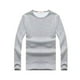 thumbnail image 1 of Jumpingount Ropa interior térmica de manga larga para invierno, camiseta a la moda acolchada para mantener el calor, ropa para el hogar, Ropa interior Gris claro METRO, 1 of 6