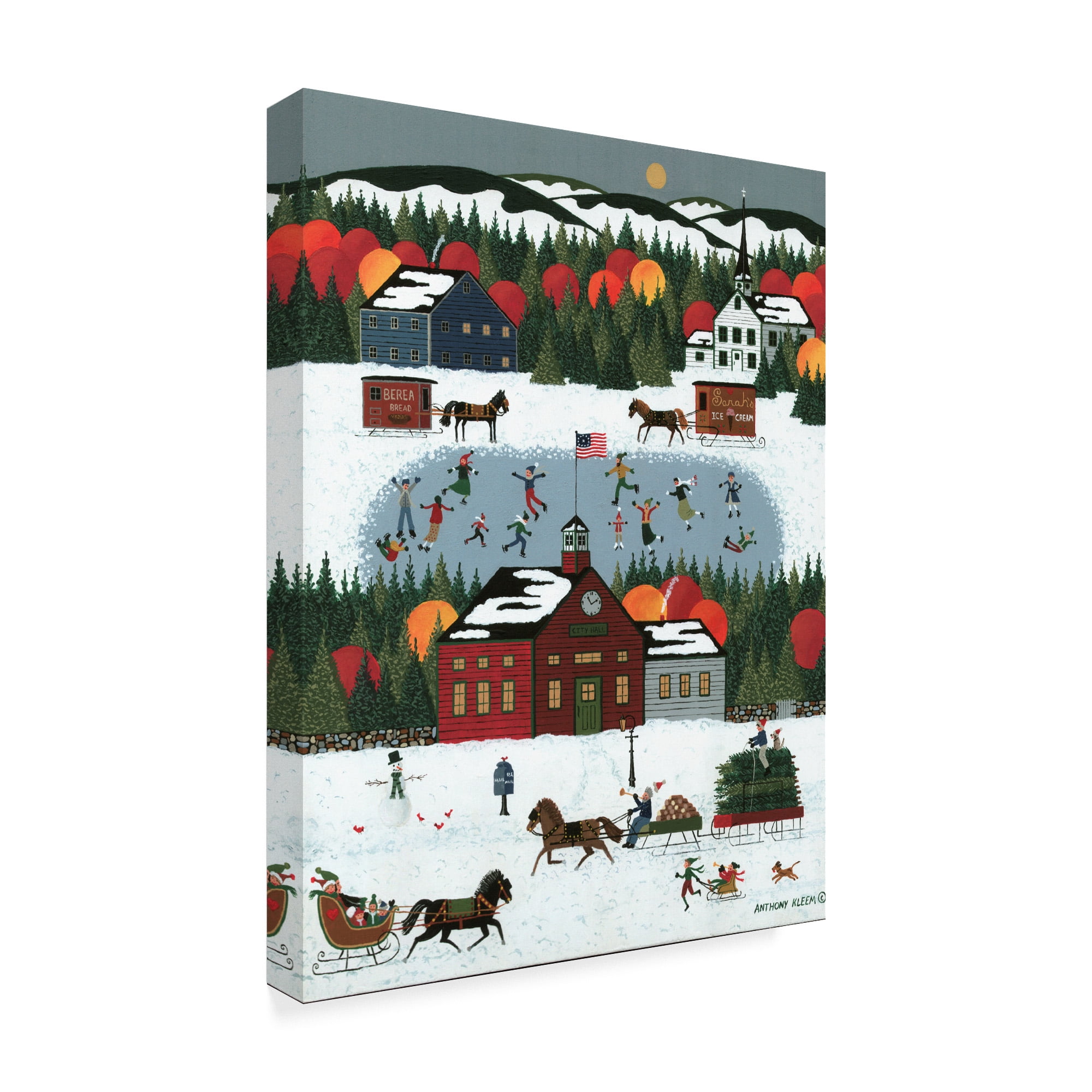 Trademark Fine Art 'Tuesday Afternoon' Canvas Art by Anthony Kleem