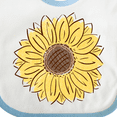 thumbnail image 4 of Inktastic Pocket Full of Sunshine Sunflower Boys or Girls Baby Bib, 4 of 4