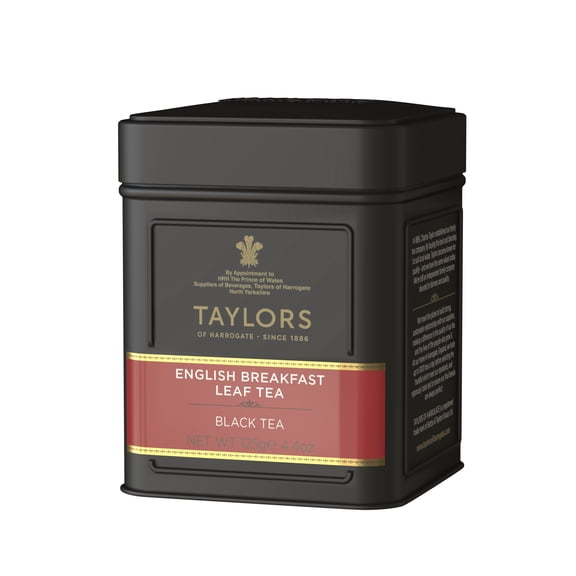 TAYLORS OF HARROGATE ENGLISH BREAKFAST LOOSE LEAF TEA, 4.41 OZ.