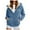 Z02-Blue, variant on idosla Zip Up Hoodie Women Fleece Sherpa Lined Jacket Fall Winter Coat Casual Trendy Clothing (Light Green, S)