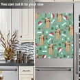 thumbnail image 6 of GZHJMY Christmas Elk Dishwasher Magnet Cover 20x26in,Reuseable Refrigerator Magnet Cover Decal Fridge Microwave Stickers Kitchen Home Decor, 6 of 6