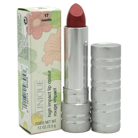 Clinique High Impact Lip Colour Lipstick - 17 Rosette, 0.12oz/3.5g